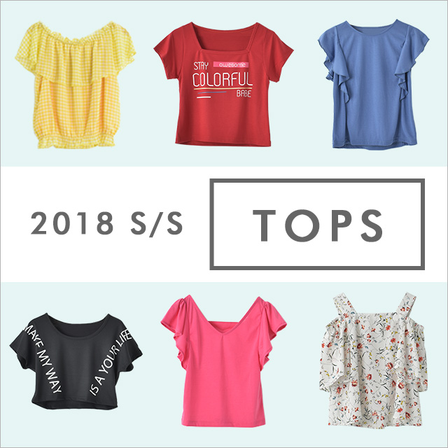 2018 s/s TOPS